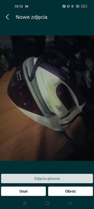 Sprzedam żelazko parowe .duże podelko jest