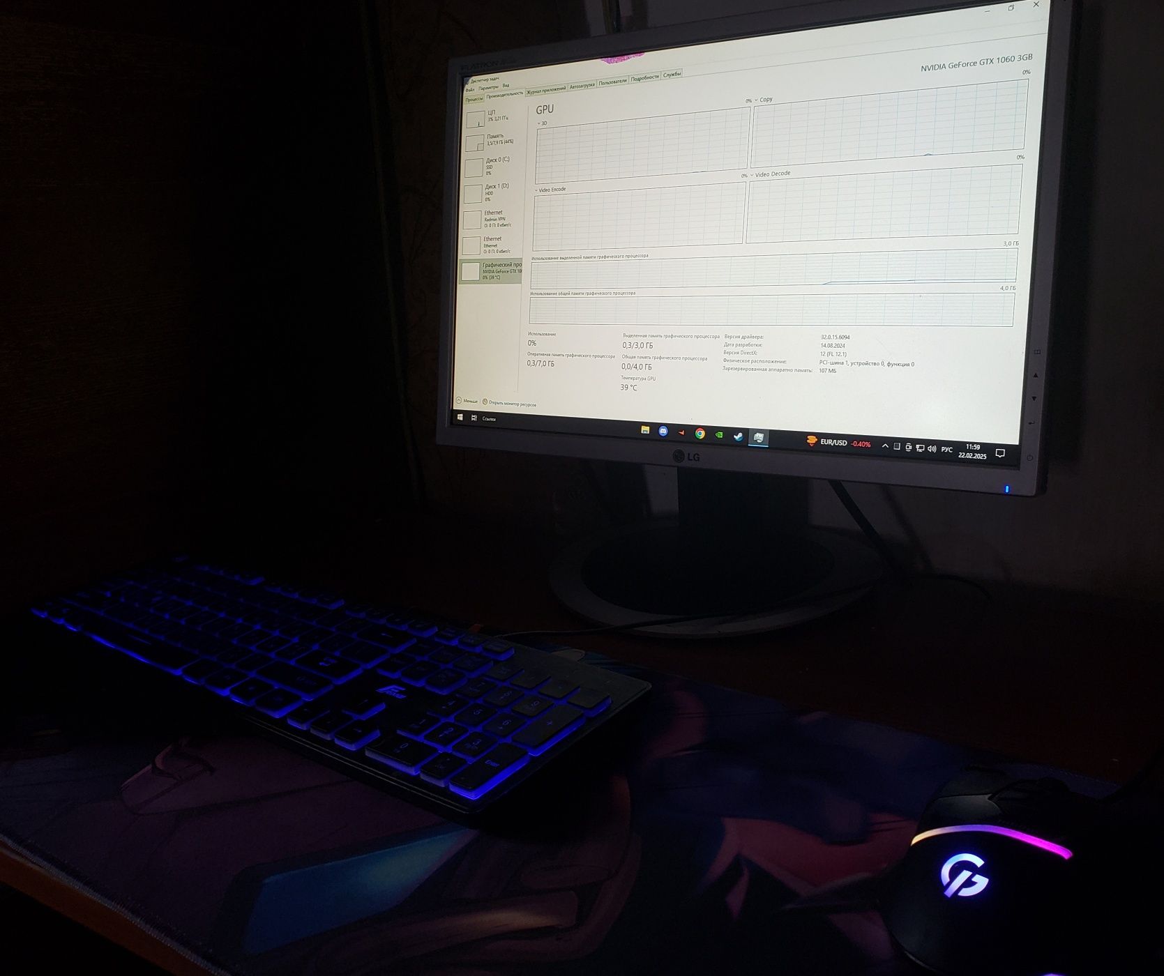 ПК i5 3470, gtx 1060 3gb