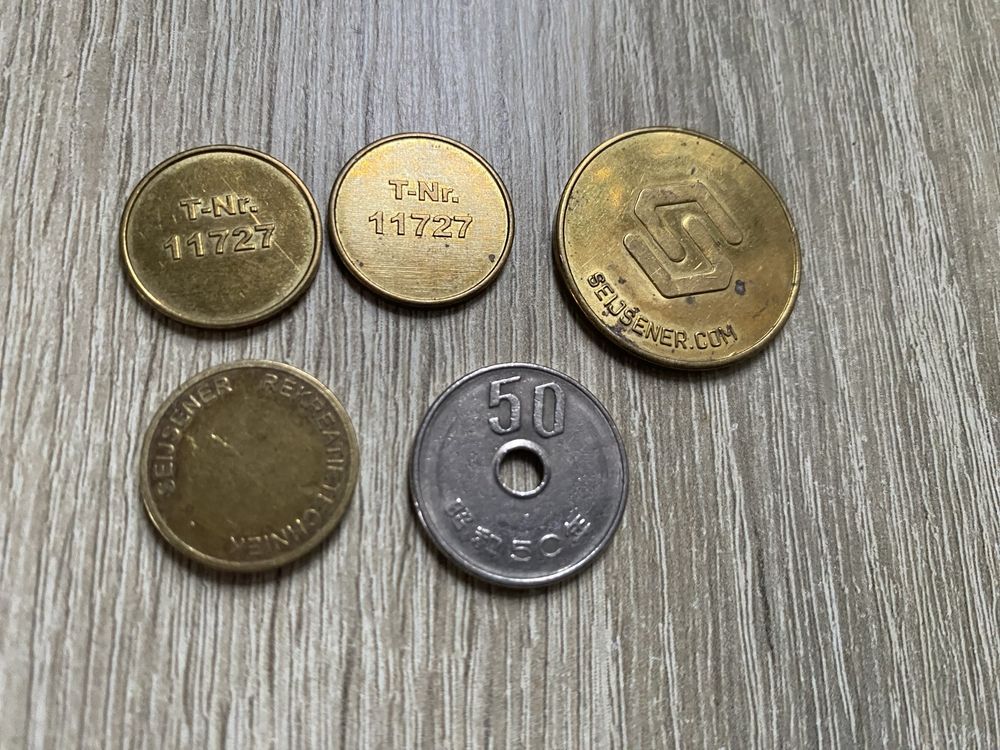 Żetony do pralni 5 K Primus 1982