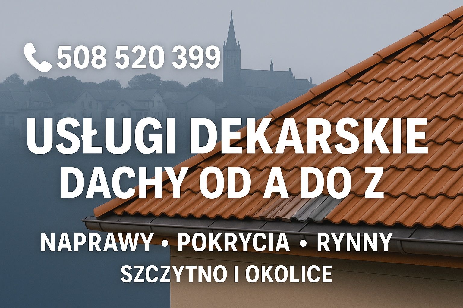 Dekarz – dachy, rynny, papa – Szczytno i okolice