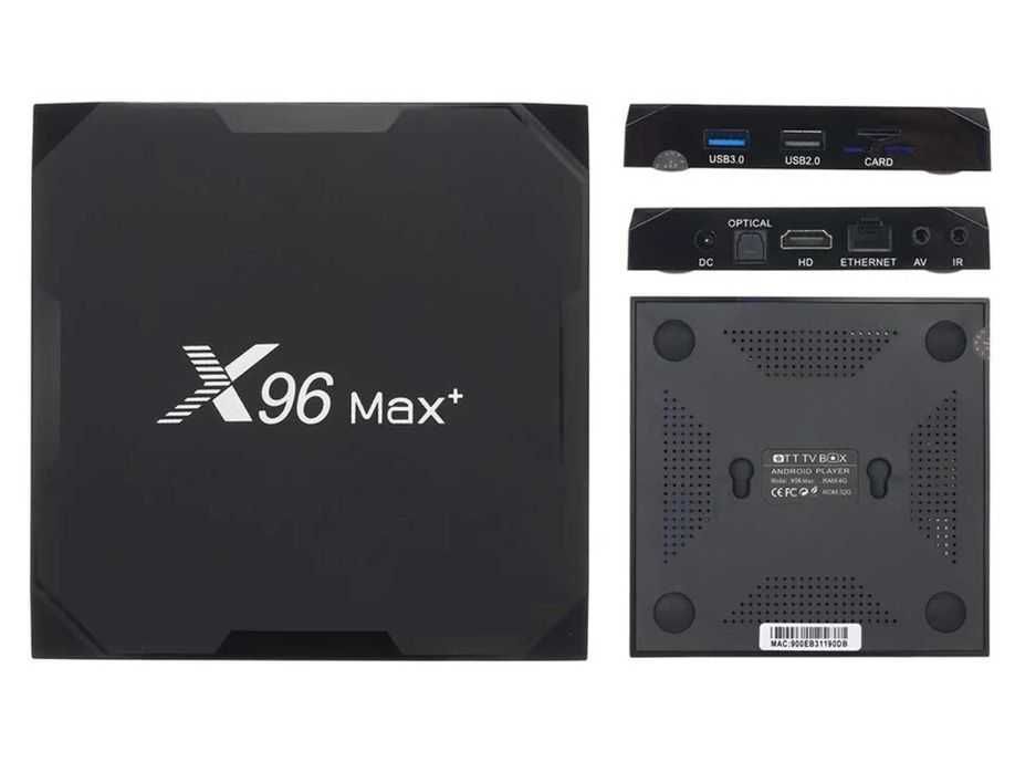 ТВ приставка X96 Max Plus Max+ 4G/32,