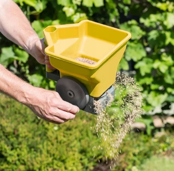 Ручна сівалка розкидач добрива сеялка