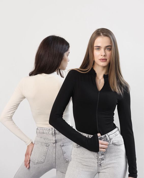 Елегантне боді Fashionista чорне