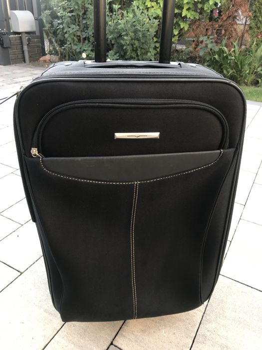 Walizka kabinowa, ciemno szara, stan dobry