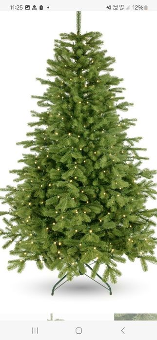 Choinka pe gesty lux lampki 220cm