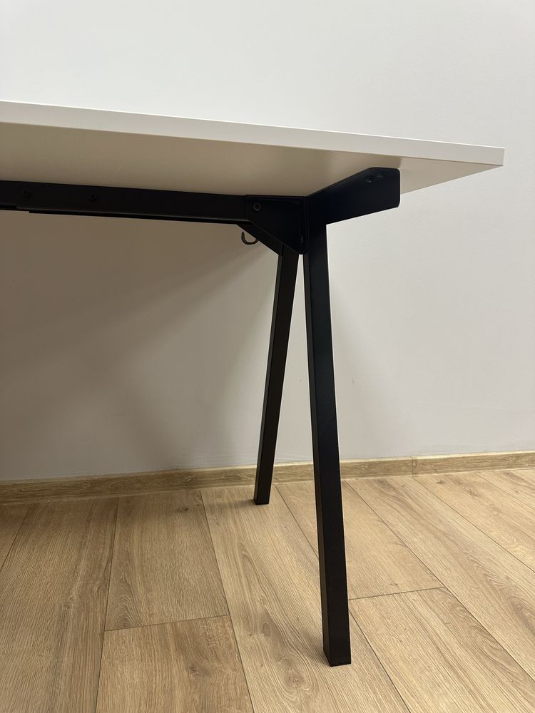Biurko IKEA TROTTEN 160x80 cm • Jak nowe • Łódź