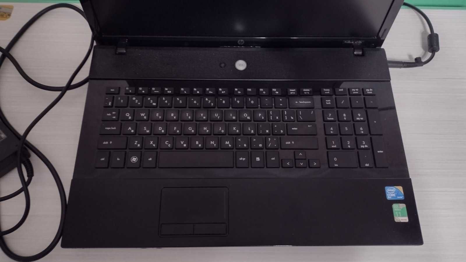 Ноутбук 17" HP Probook 4710s HDD500 3Gb Intel Core 2 Duo 2GHz