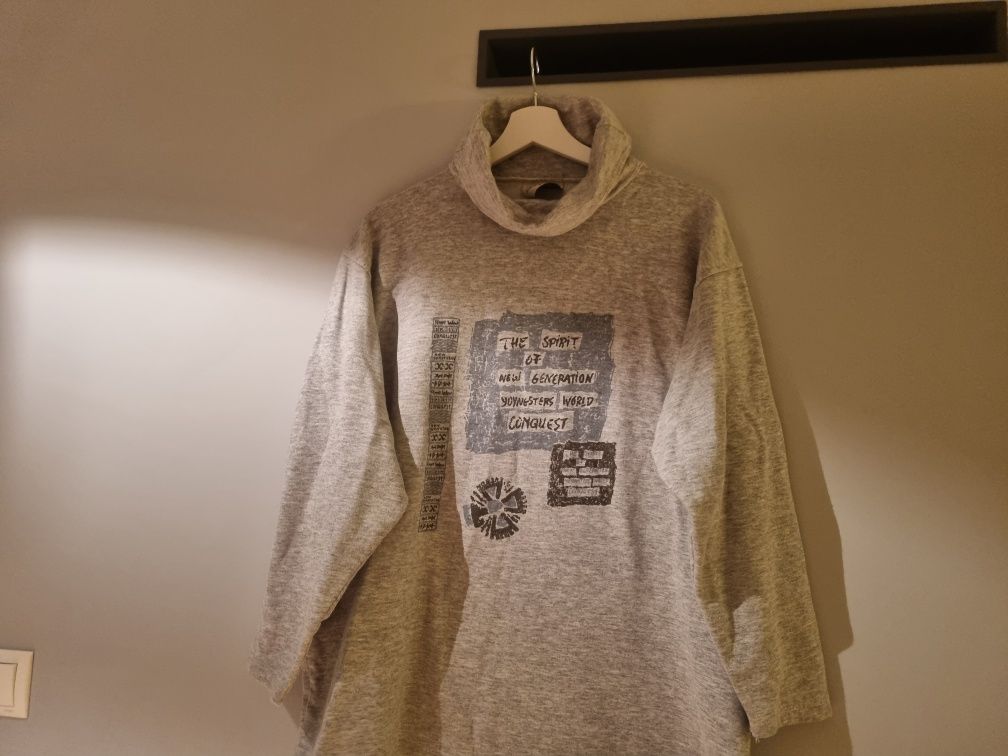 Bluza L 40 LES ESSENTIELS obszerna ciepła bluza bluzka