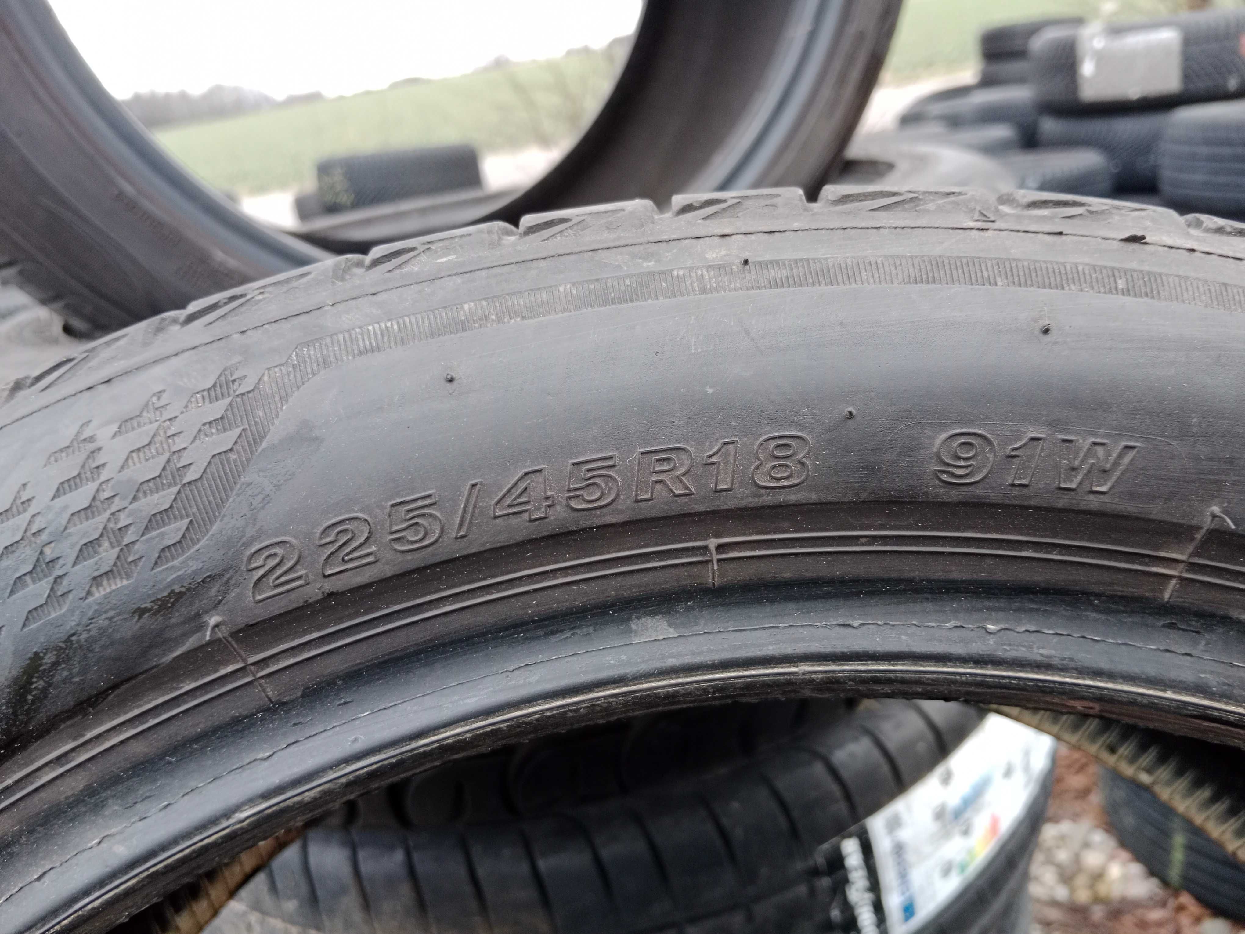 Opona używana 225/45R18 Bridgestone Turanza T005 MO 1szt.