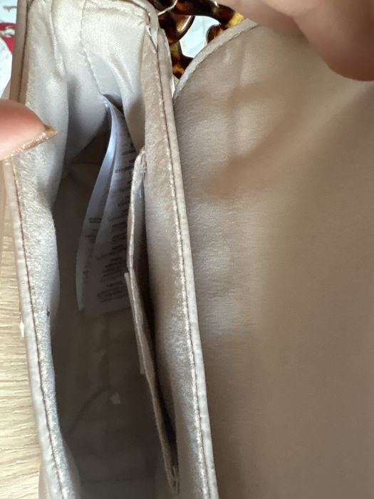 Mala torebka kremowa