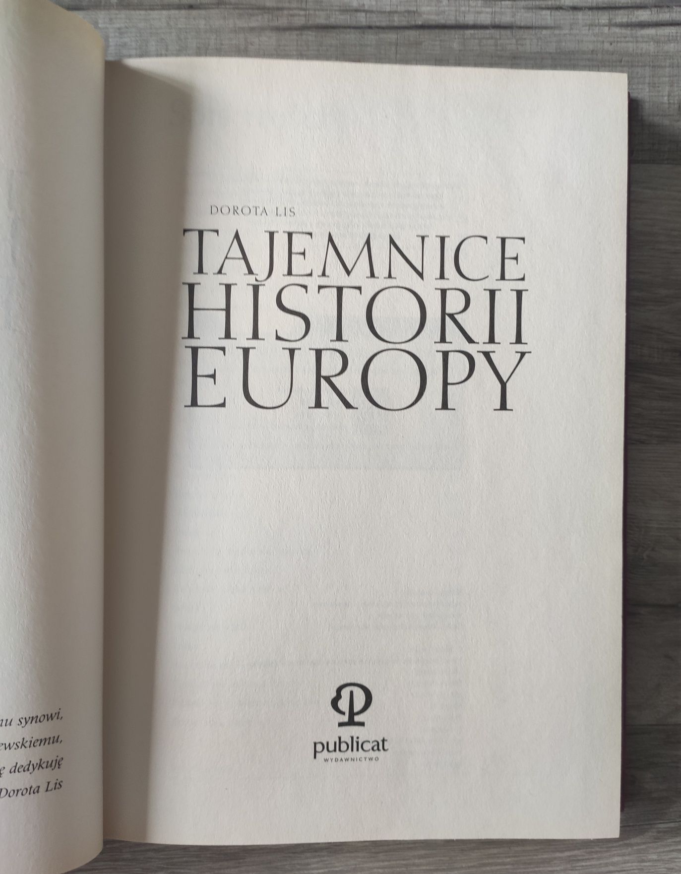 Tajemnice Historii Europy Dorota Lis