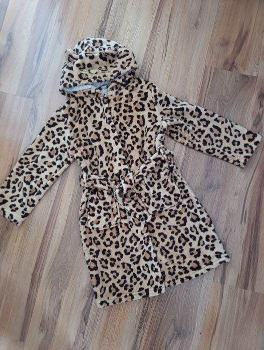 Халат  махровый на девочку, 128-134