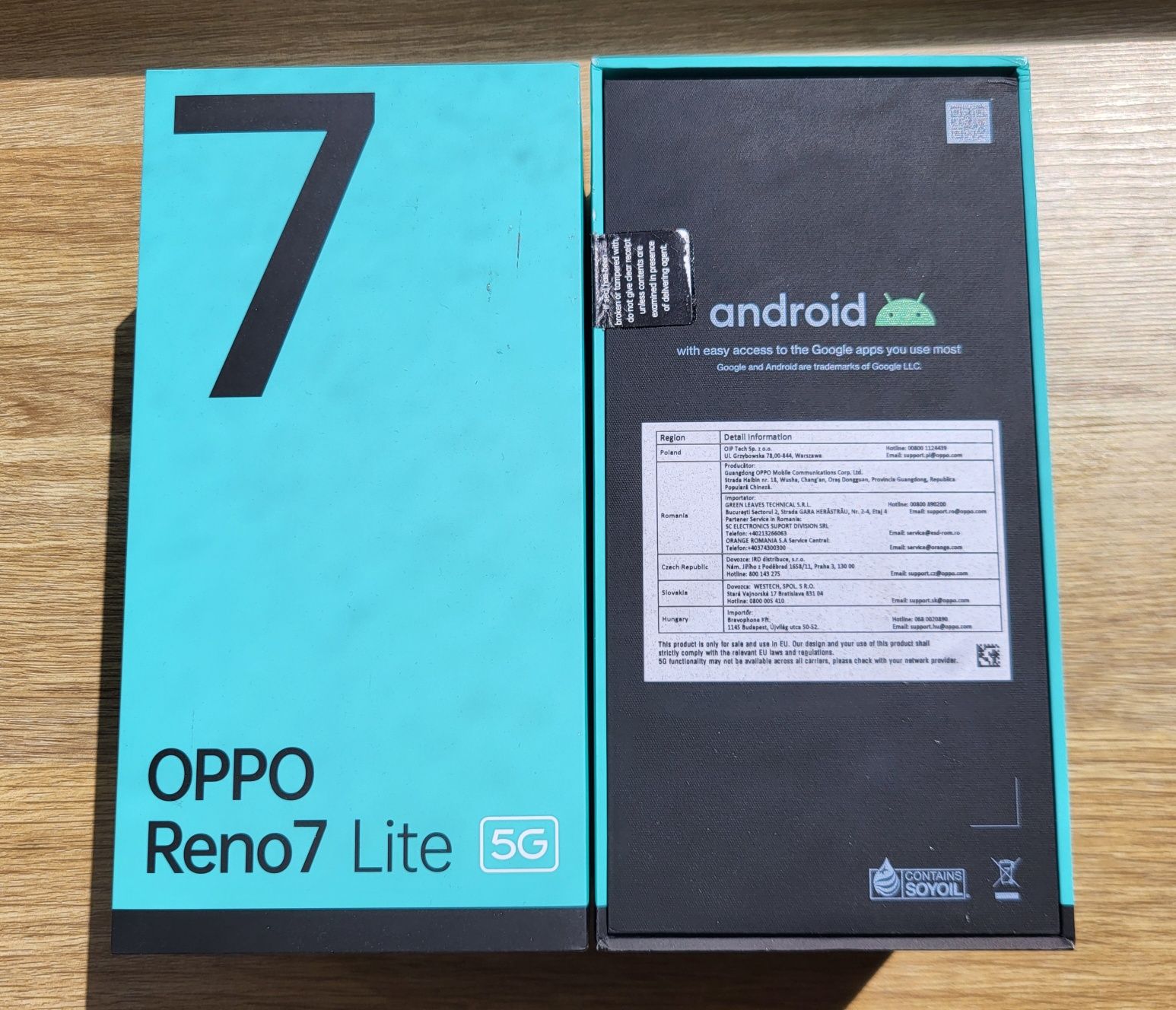 Oppo Reno7 lite 5G fabrycznie nowy nieużywany  gwarancja OSTATNI!!!