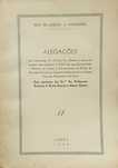 Dr. Barbosa de Magalhães 1946 Alegações