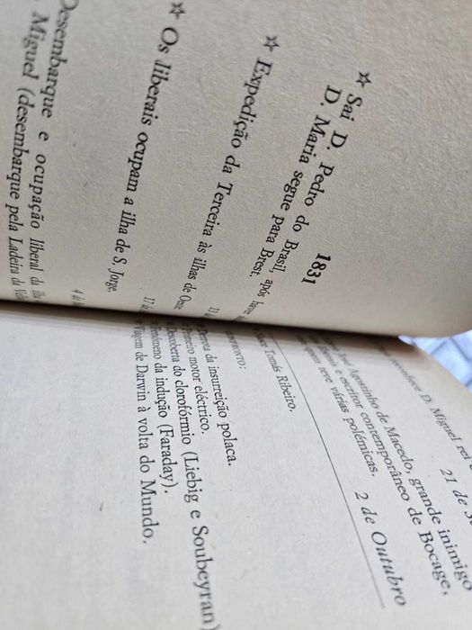 O Século XIX em Portugal (Cronologia e quadro de Gerações) António P.