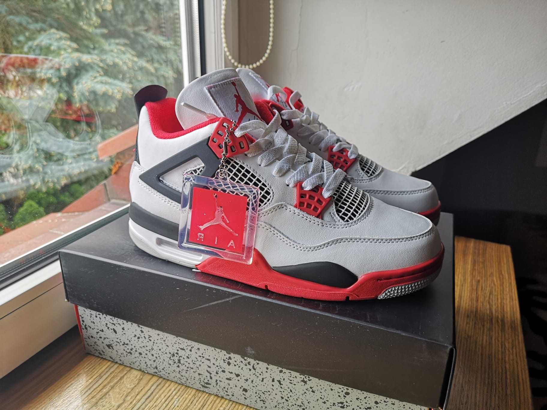 Nike Air Jordan 4 | Fire Red |  rozmiar EU43 | Nowość!