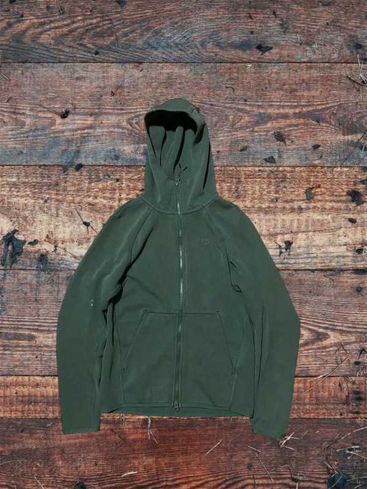 Bluza z kapturem rozpinana Nike hoodie zip Tech Fleece streetwear XS S