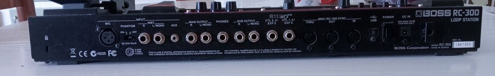 Pedal de loop BOSS RC 300
