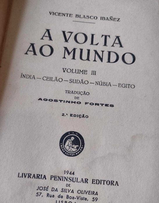 A Volta ao Mundo - Vicente Blasco Ibañez