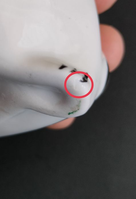 Ćmielów? Wałbrzych? Żaba Figurka Pikasiak PRL Porcelana