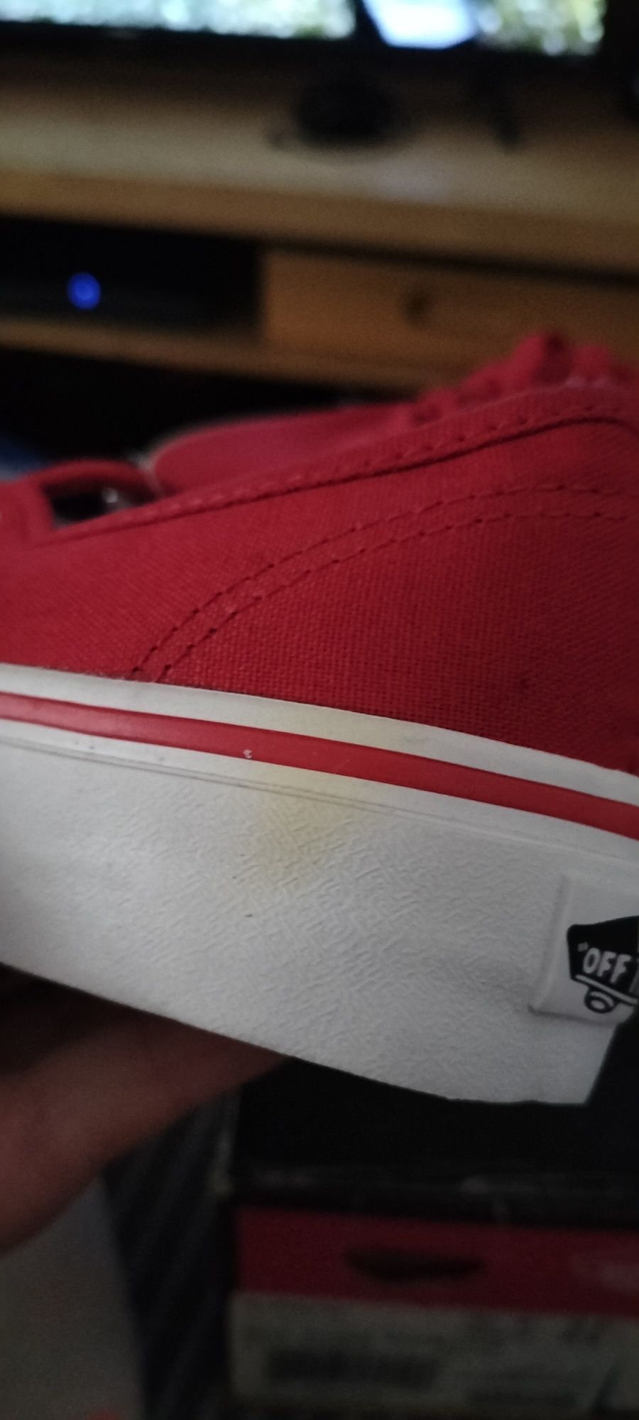 Sapatilhas vermelhas Vans