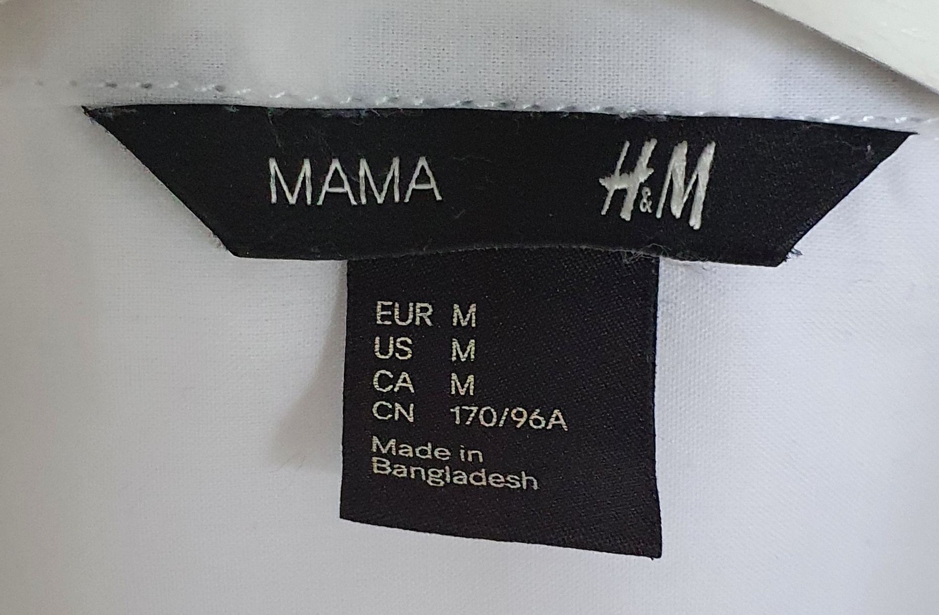 H&M-Koszula ciążowa krótki rękaw r. M