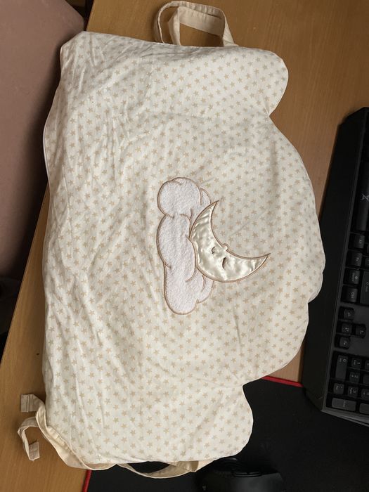 Дитяче ліжечко з матрацом і комплектом аксесуарів