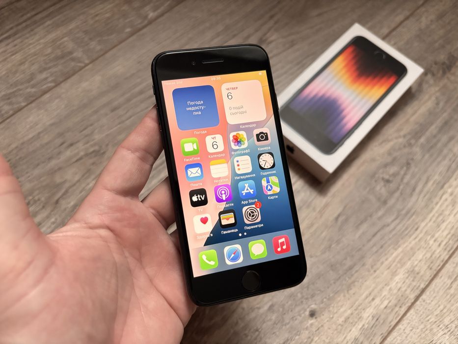 iPhone SE 2022 64gb Midnight