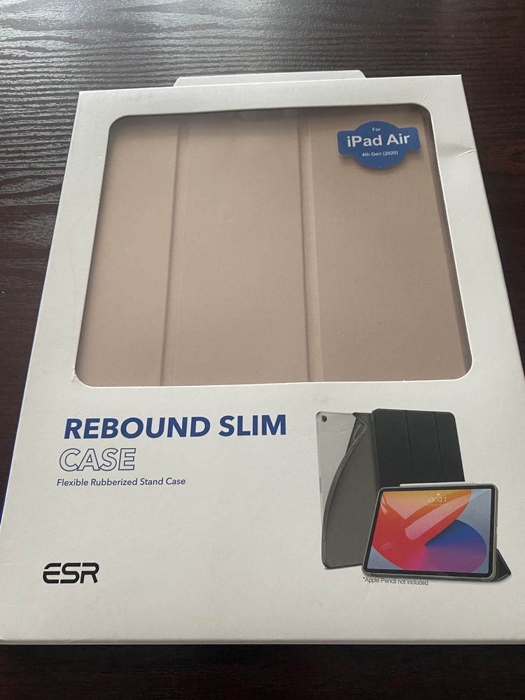 Etui na iPad Air ESR Rebound Slim Różowe złoto