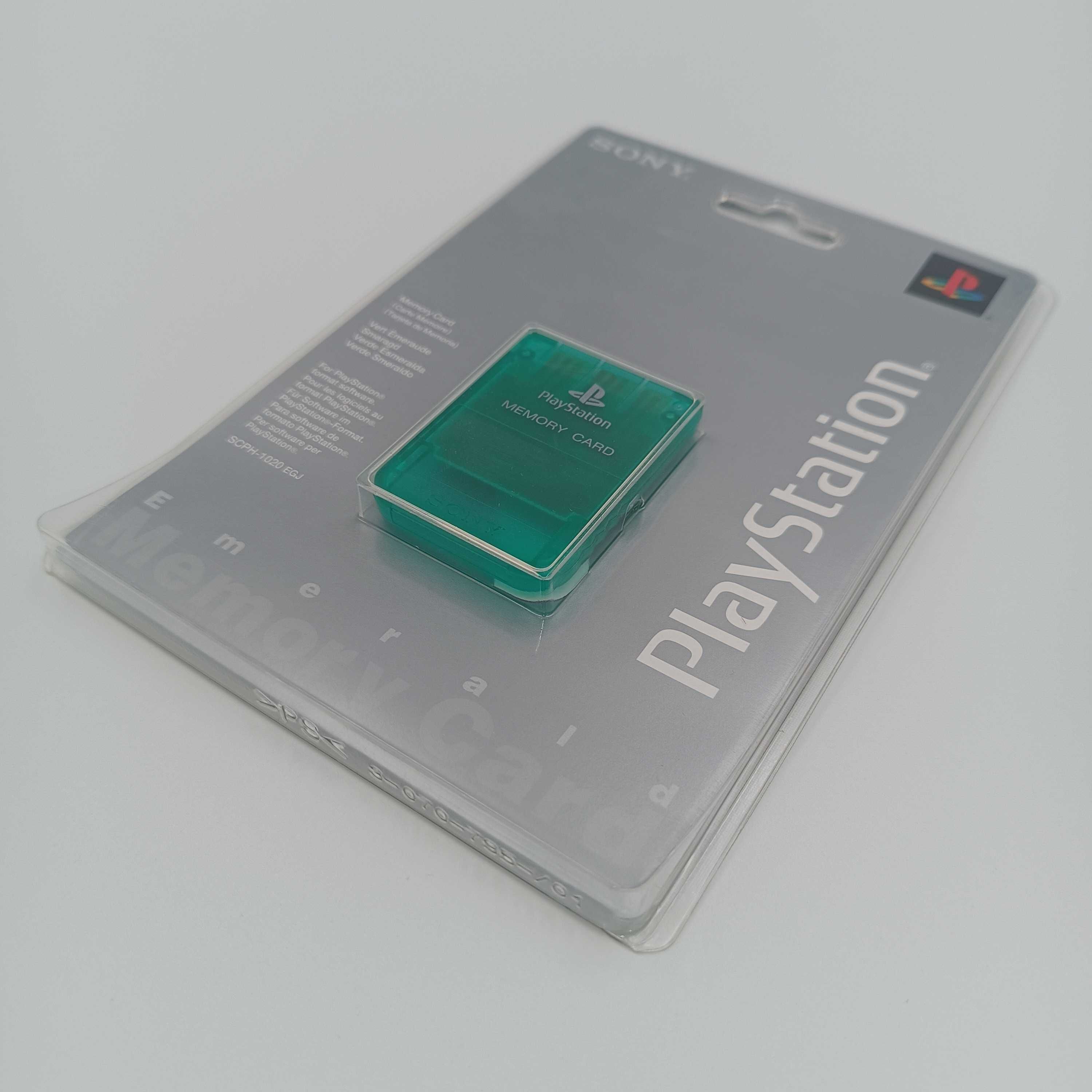 Nowa Karta Pamięci Memory Card PS1 PSX SCPH 1020 EGJ Emerald SONY