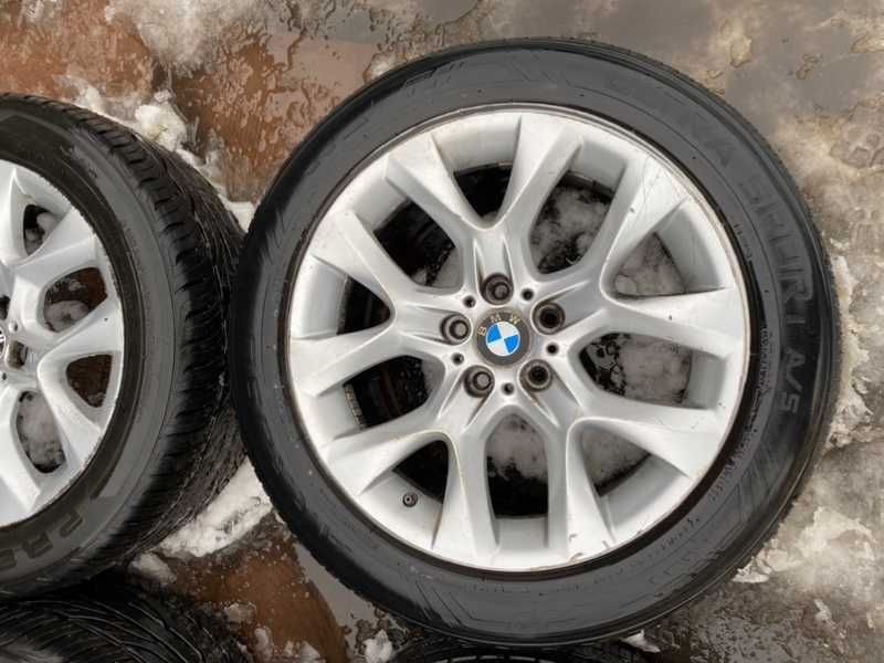Диски титаны колеса + колпачки BMW X5 E70 R19 36116788007