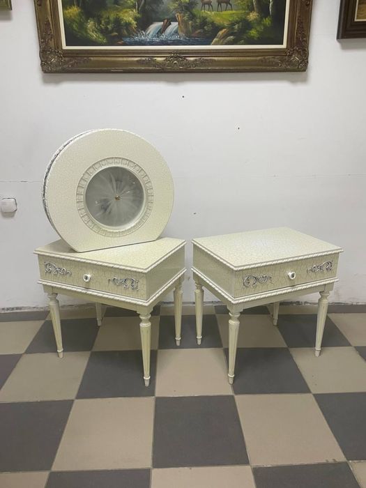 Спальний гарнітур ліжко трюмо тумба світильник кровать 1613