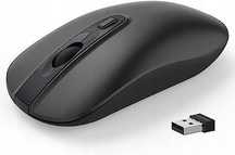 Cimetech Bezprzewodowa mysz komputerowa USB czarny
