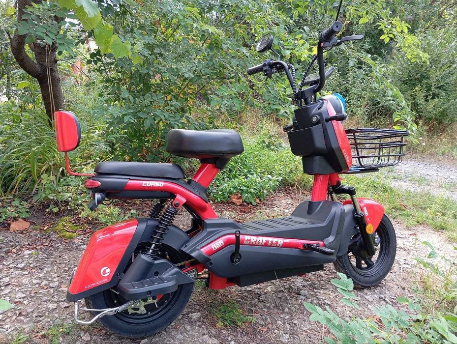 Зібраний , майже новий  електроскутер Corso  500W, 60V 20Ah. 19000 грн