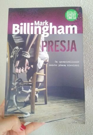 książka Presja, Mark Billingham, thriller, kryminał