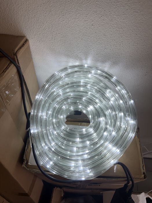 Mangueira de natal 30 m branca