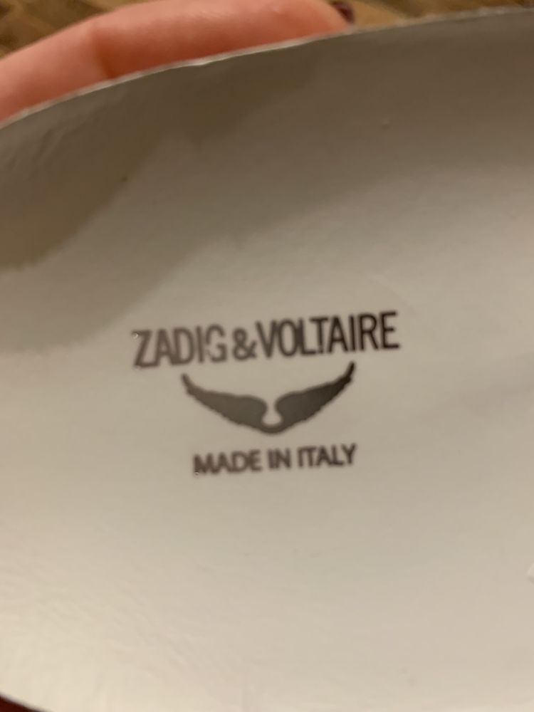 Zadig&Voltaire нові кеди 39 р