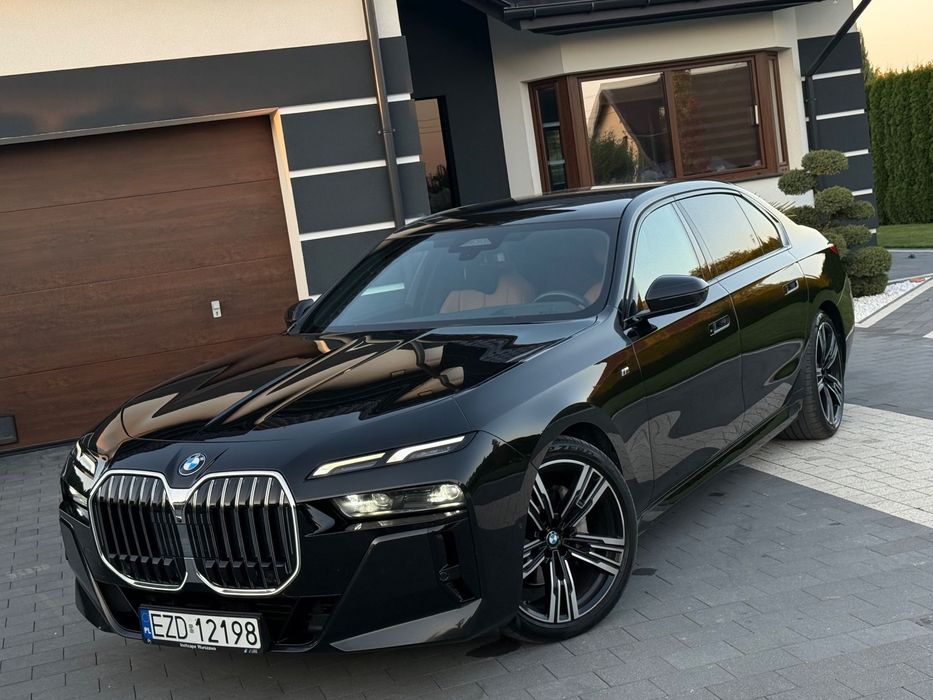 BMW Seria 7 740 D Salon Polska 100% Bezwypadkowy STAN IDEALNY