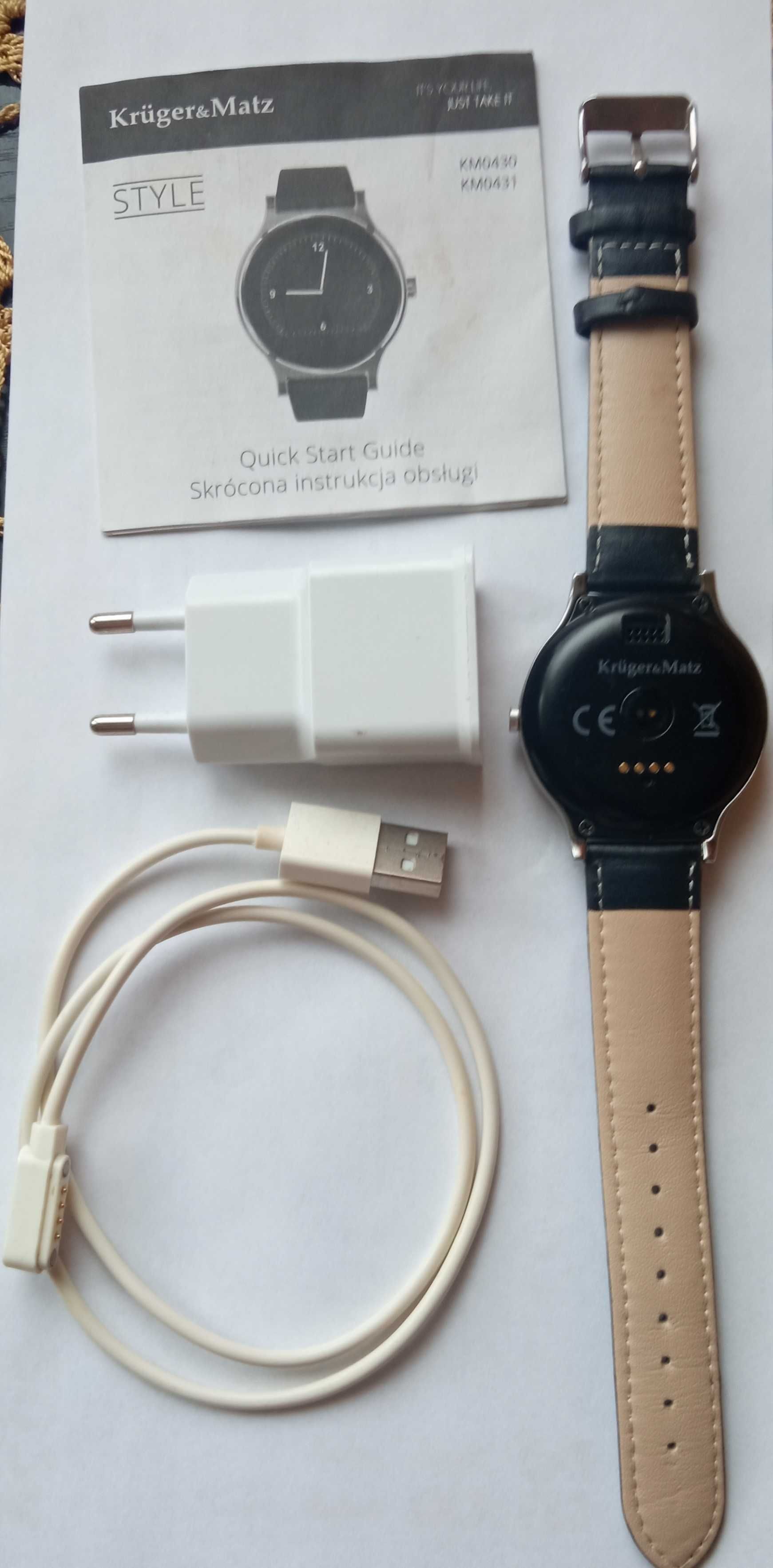 Smartwatch Kruger&Matz Style czarny