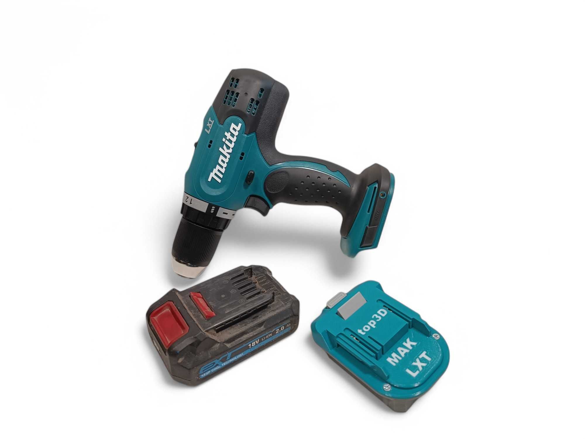 Adapter narzędzi Makita LXT na baterie Erbauer przejściówka