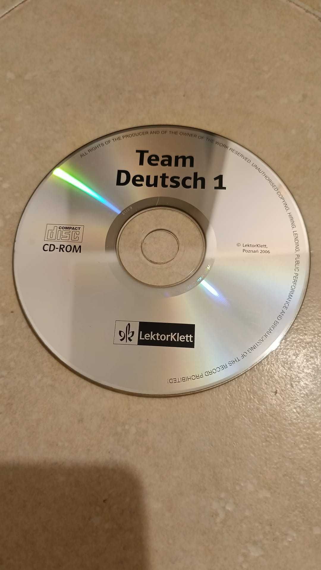 Team Deutsch 1 i 2 - tylko płyty CD