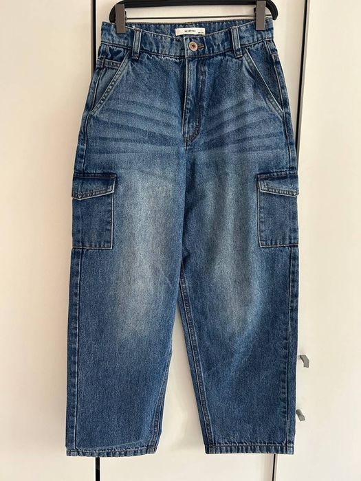 Нові джинси cargo Reserved, для дівчинки 10-11 років