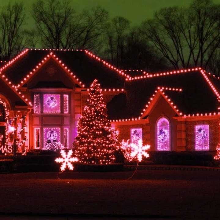 LAMPKI CHOINKOWE 100 LED 8m 8 funkcji na choinkę CZERWONE