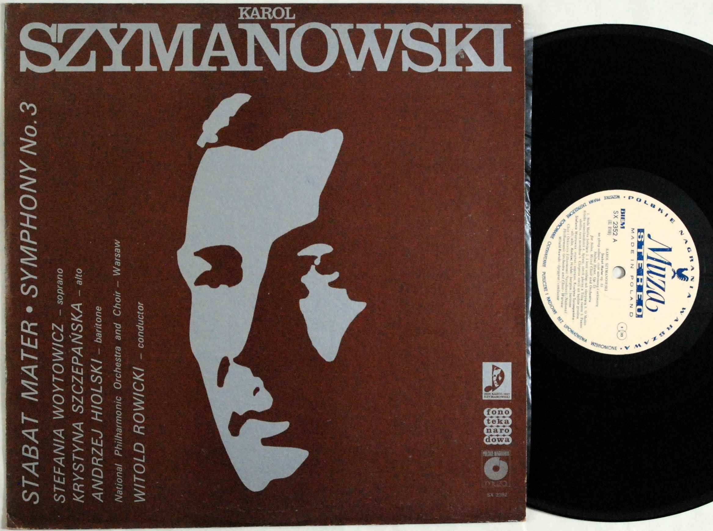 K. Szymanowski - Stabat Mater Symphony No. 3 s.EX-