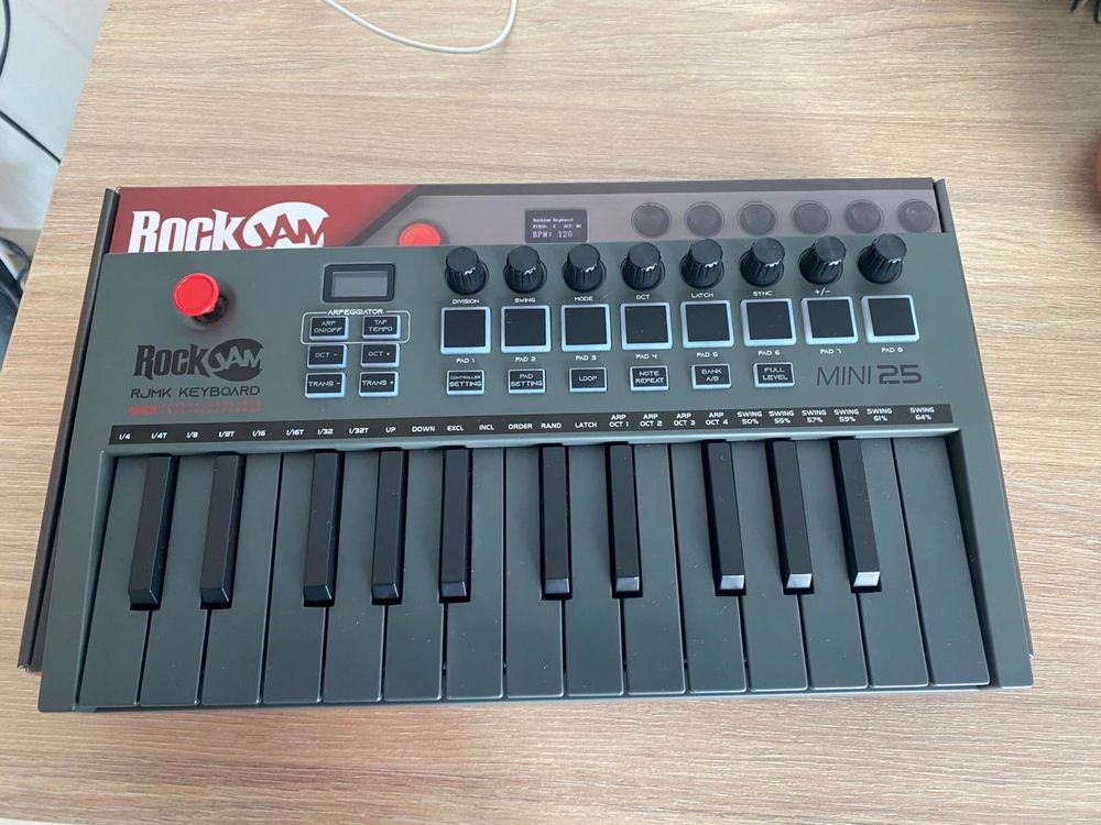 MiDi Controller 25keys Rockjam