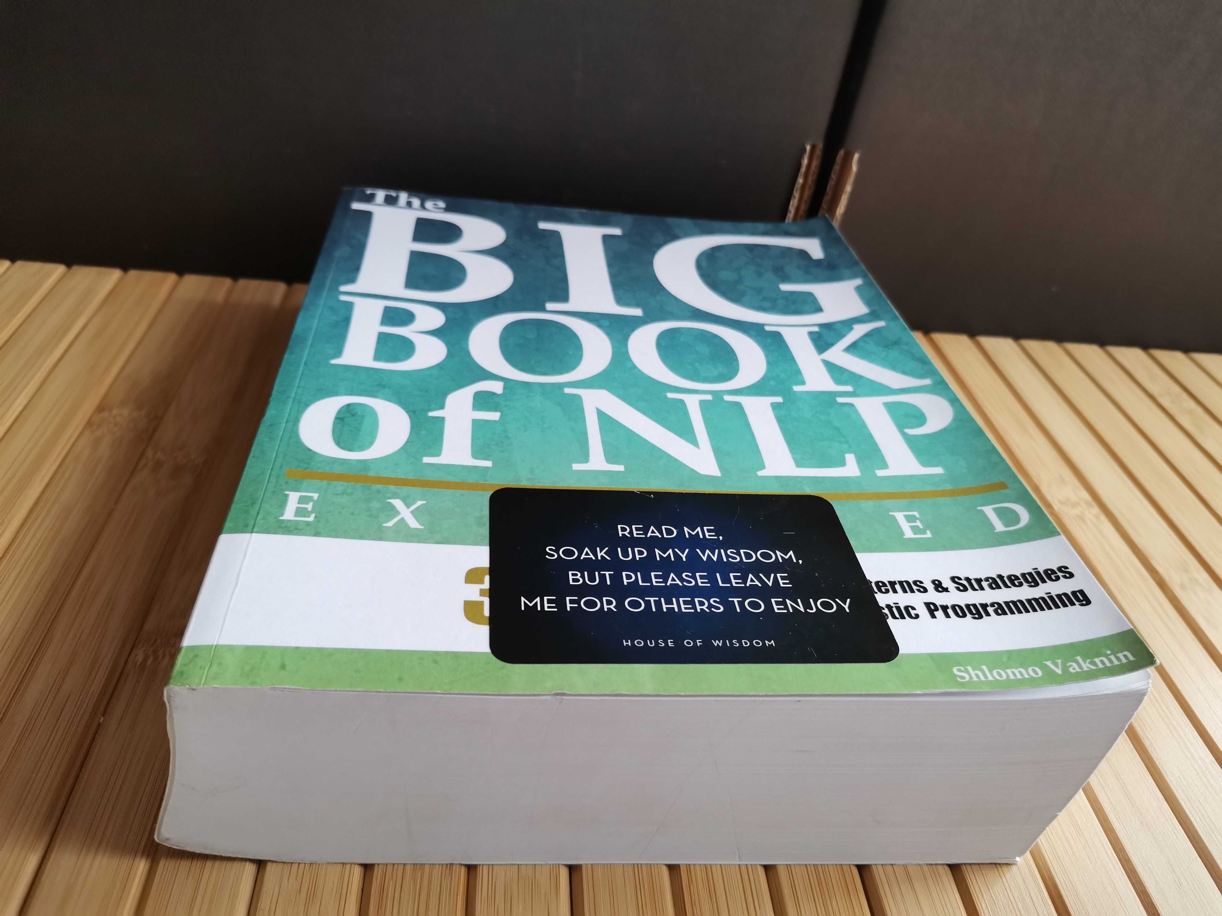 Vaknin The big book of NLP Real foto