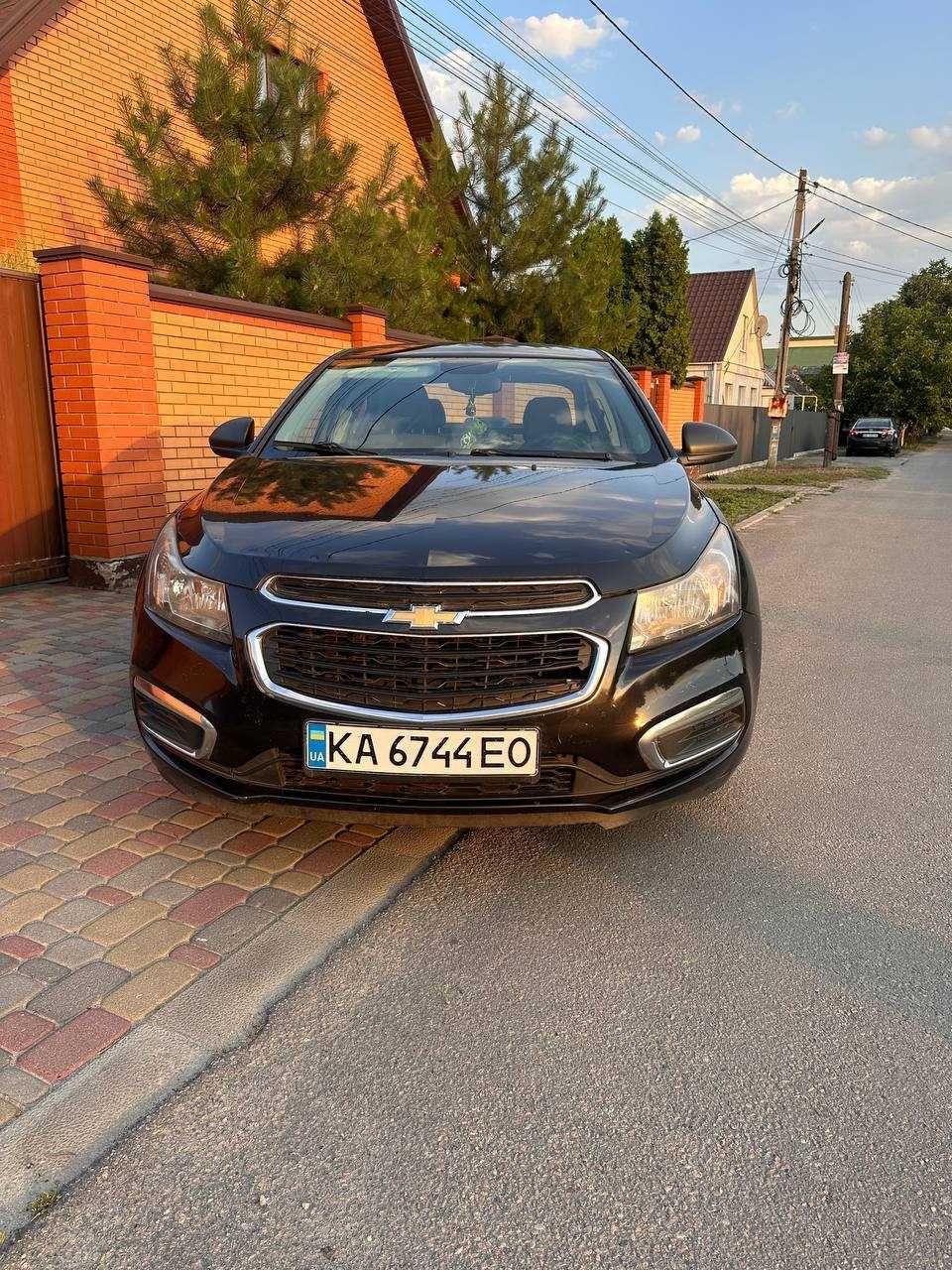 Chevrolet Cruze 2015  Автомат  Обслужен Без вложений