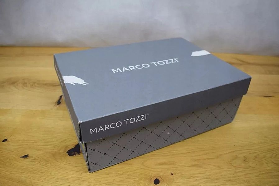 Marco Tozzi, sandały na koturnie (40)