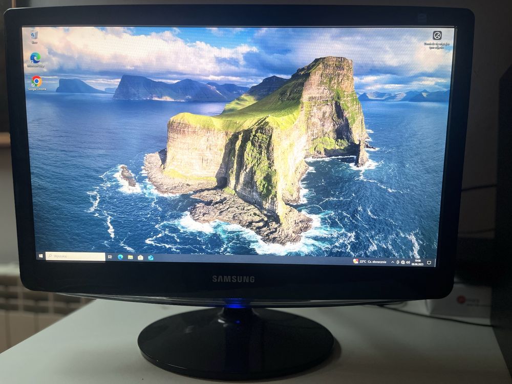 Komputer HP PRO PC / Jednostka centralna + monitor