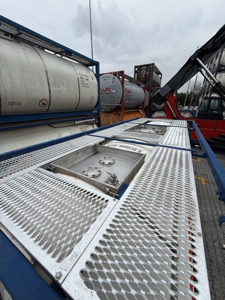 Tank kontener 25.050 ltr, cysterna, spożywczy, chemiczny ADR L4BN